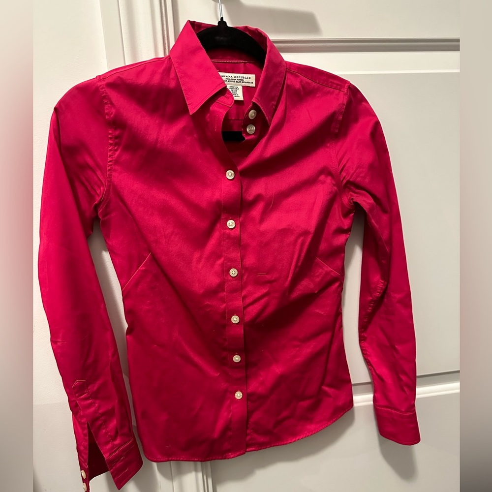 Banana Republic non-iron fitted shirt